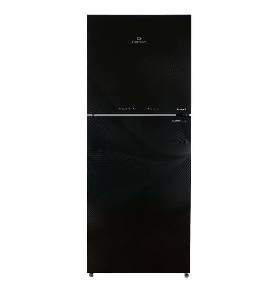 REF 9191 Digital Display+ Gem Black Double Door Refrigerator
