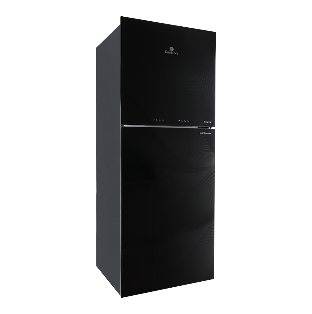 REF 9191 Digital Display+ Gem Black Double Door Refrigerator