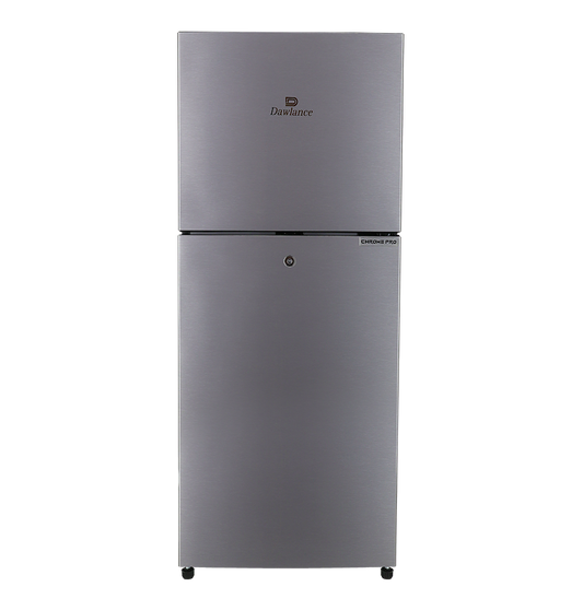 REF 9149WB CHROME PRO HAIRLINE SILVER Double Door Refrigerator