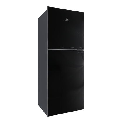 REF 9191 Digital Display+ Gem Black Double Door Refrigerator