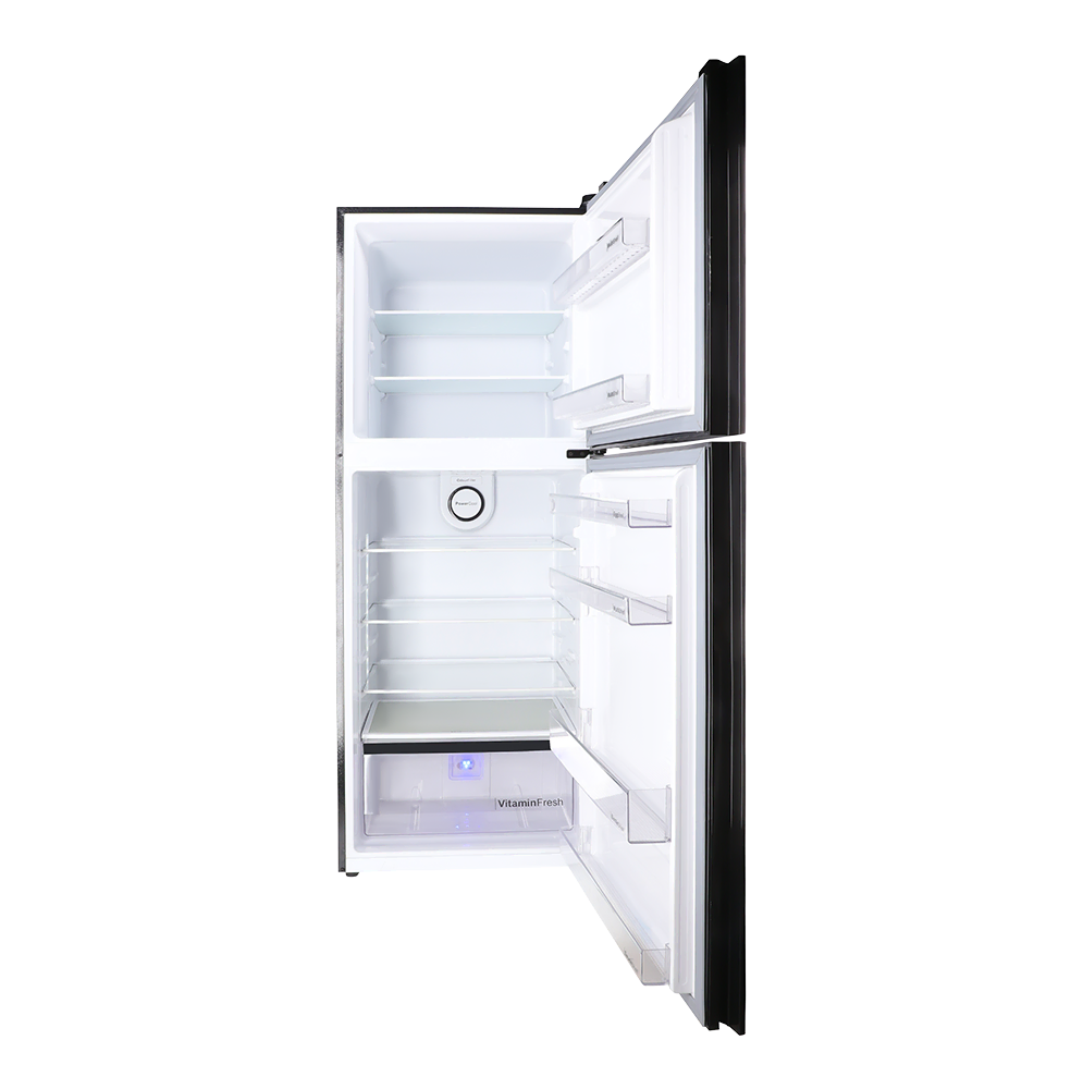 REF 9191 Digital Display+ Gem Black Double Door Refrigerator