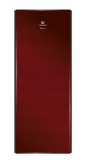 1035WB Glass Door Honey Comb Burgundy Vertical Freezer