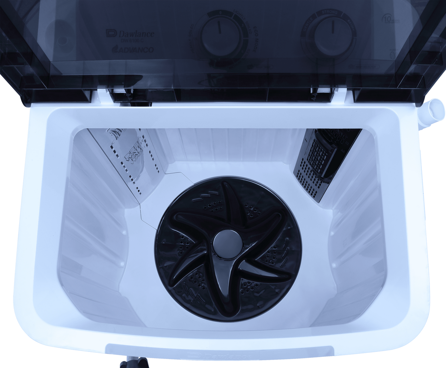 DW 6100 White Single Tub Washer