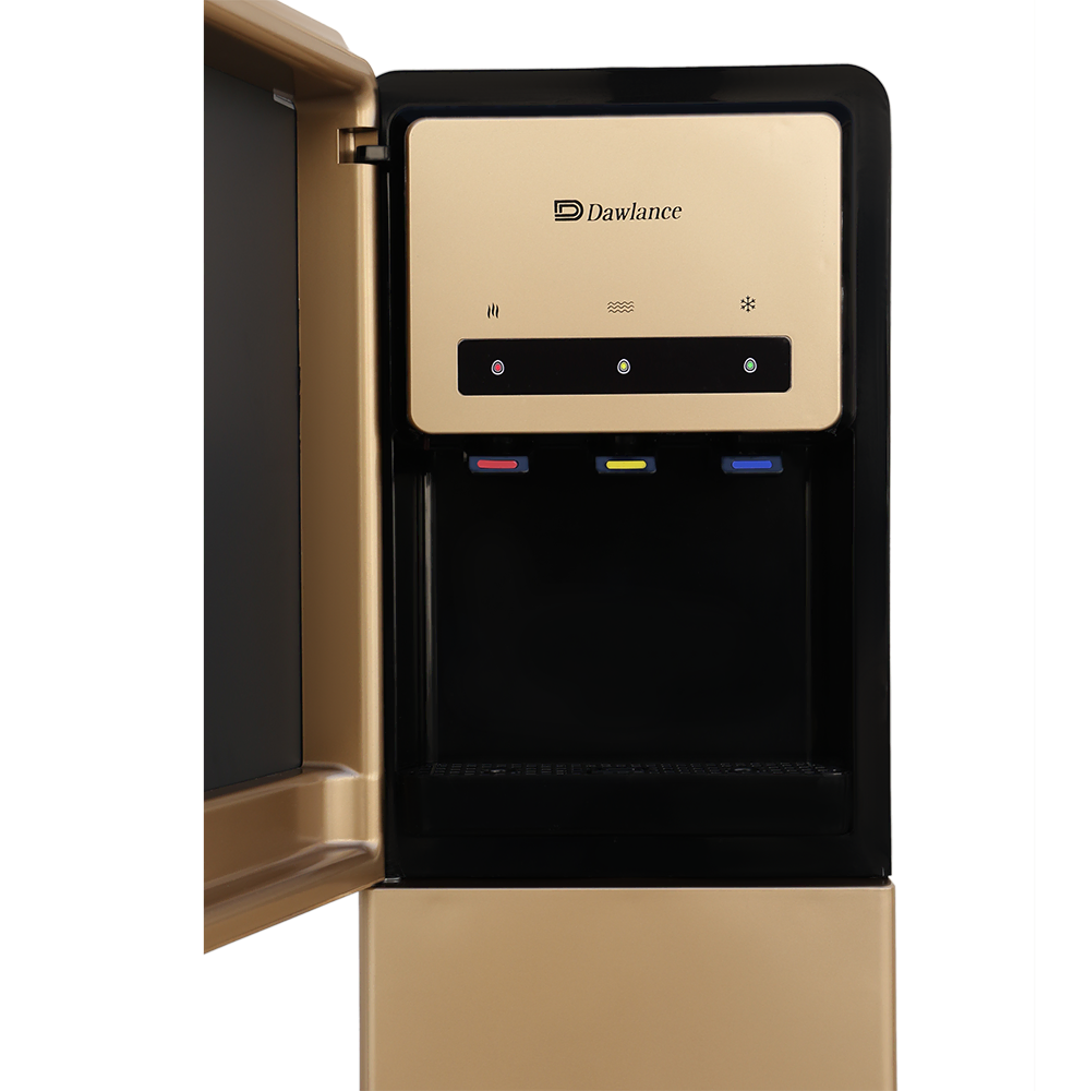 Water Dispenser WD-1051 GDR Champagne With Refrigerator