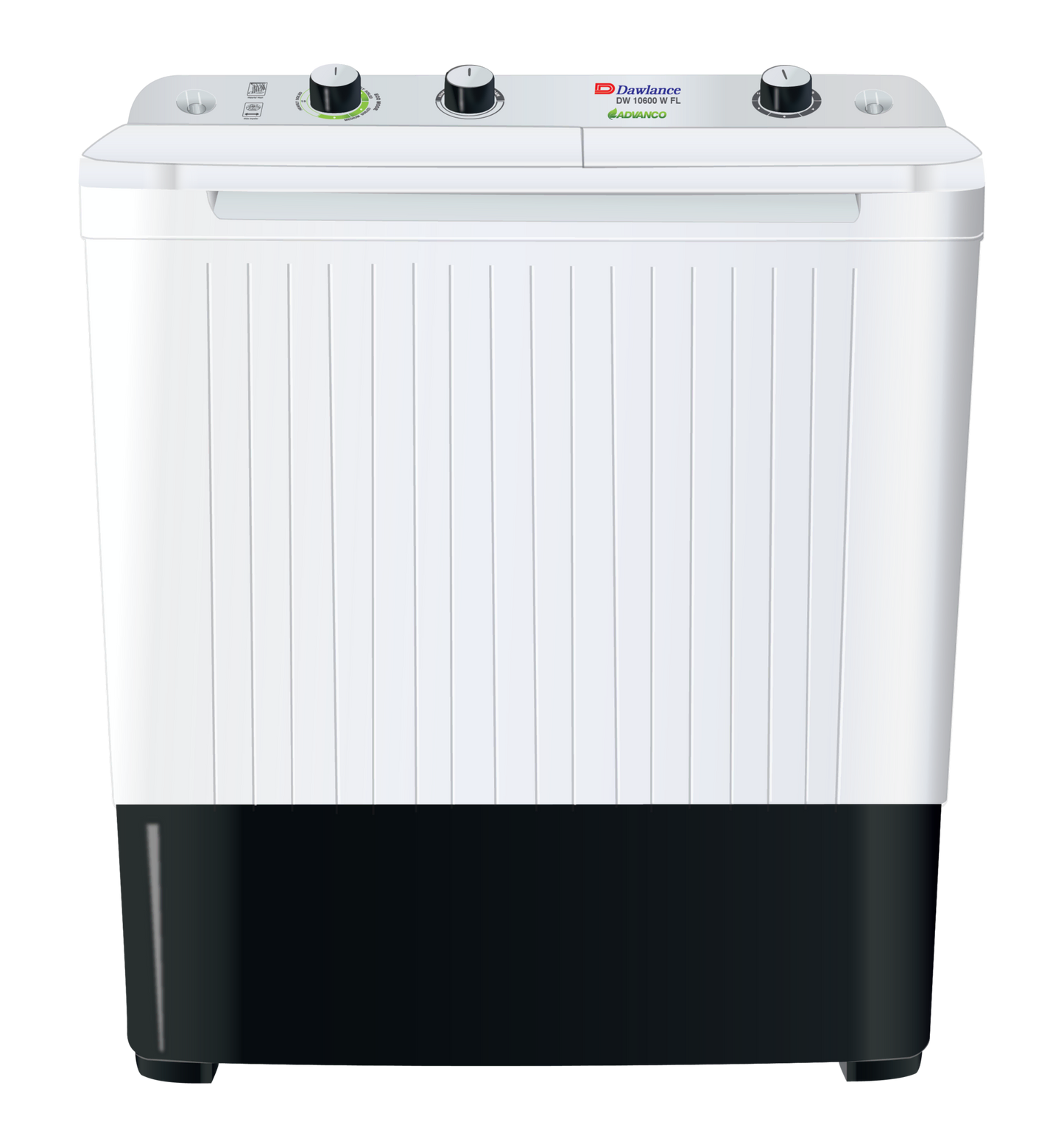 DW 10600 W FL Twin Tub Washing Machine