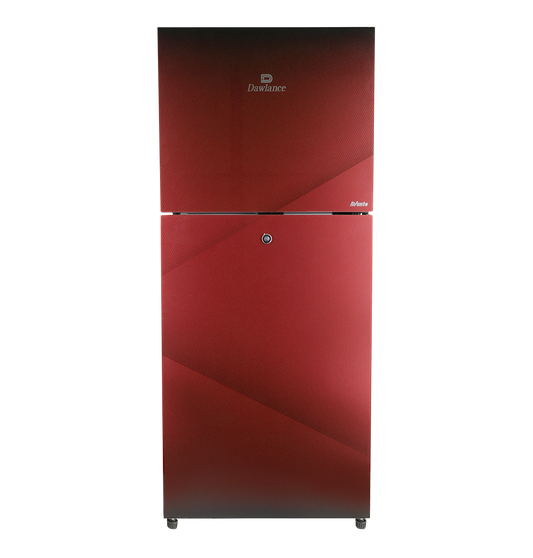 9149WB Avante Pearl Red Double Door Refrigerator