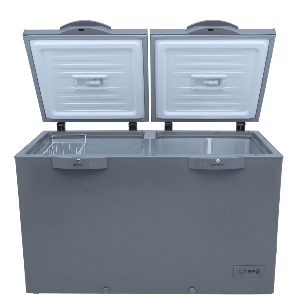 91998 Signature Inverter Grey Twin Door Freezer